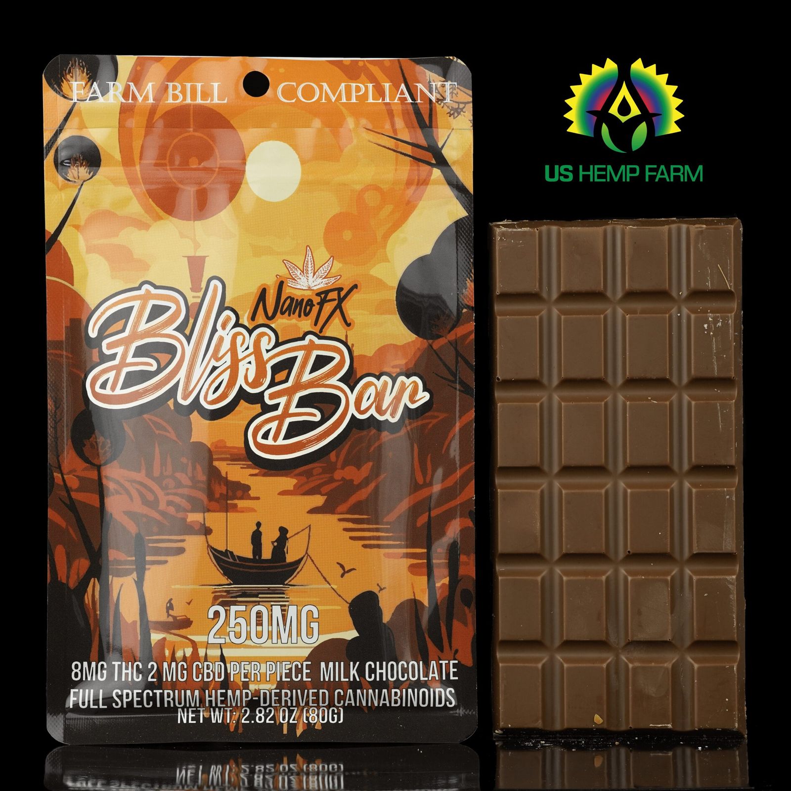 Bliss Bar Hemp Edible